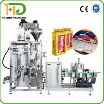 Automatic Coffee Powder Packaging Machine 100g-1000g Vacuum Brick Bag Filling & Sealing System