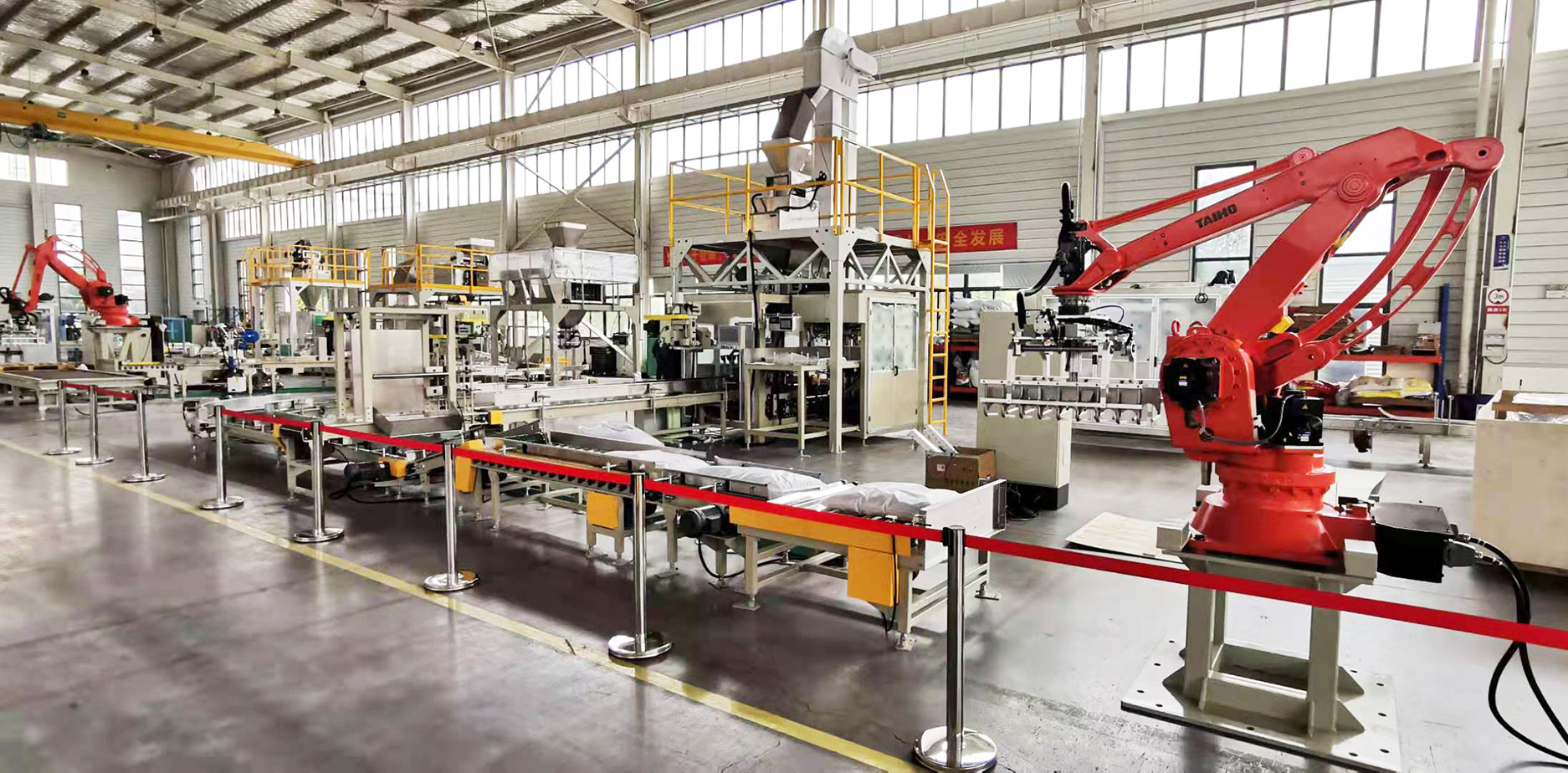Automatic Heavy Bag Packing and Palletizing Production Line Best ...